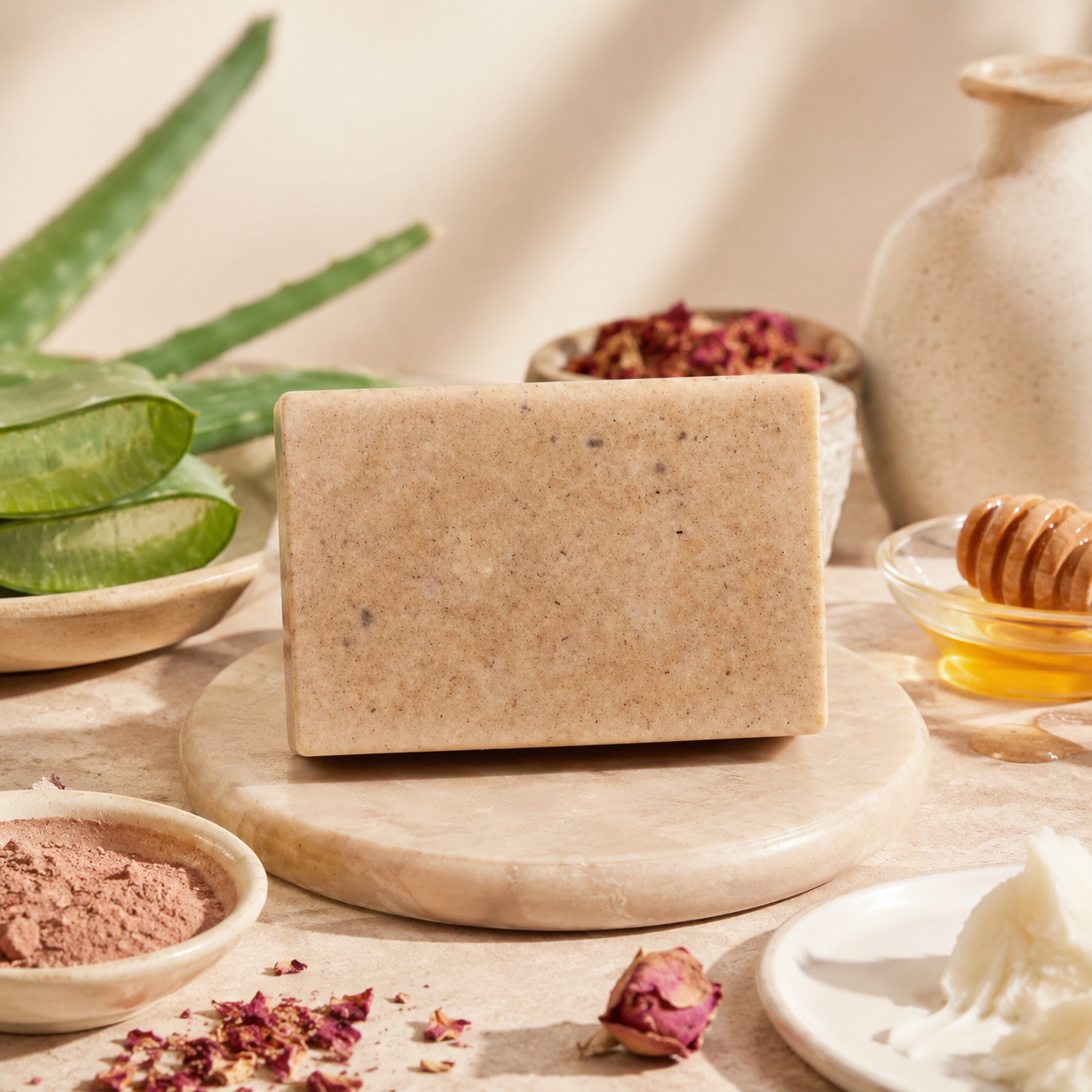 Sandalwood Honey Glow Bar