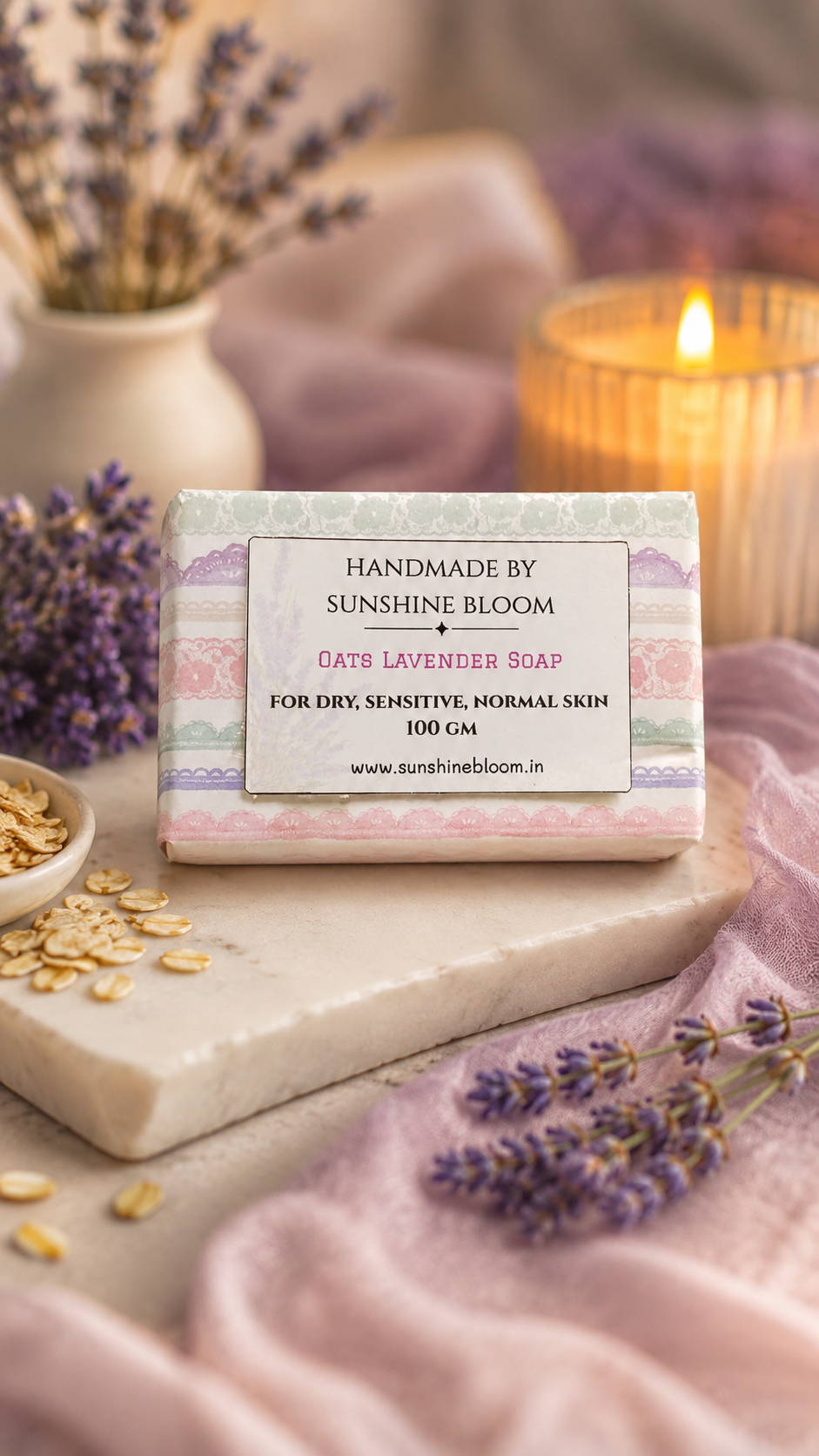 Lavender Oat Bliss Bar