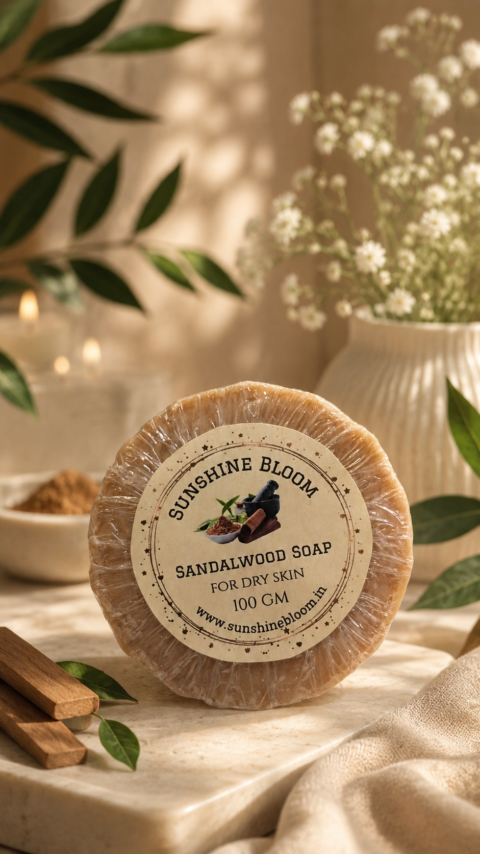 Sandalwood Glow Soap ✨